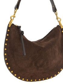 ISABEL MARANT Oskan Soft Zip Handbag Brown