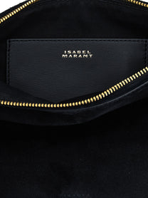 ISABEL MARANT Oskan Soft Zip Handbag Black
