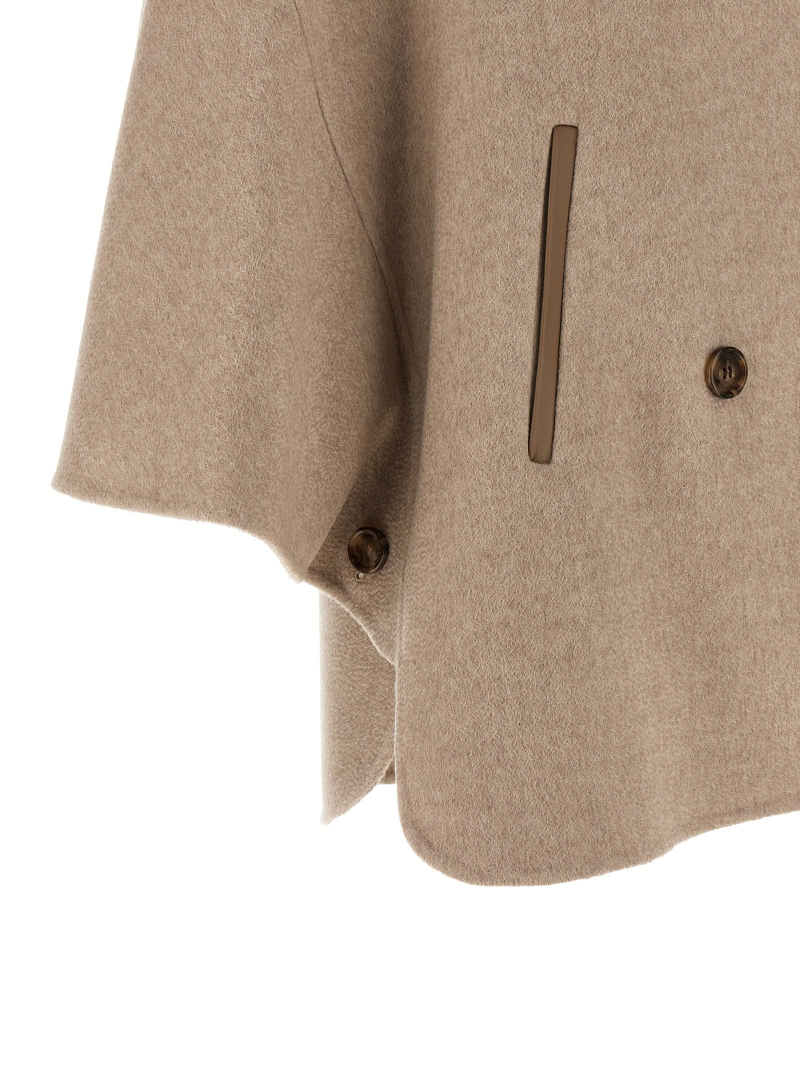 Max Mara Ospite Cape Beige