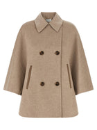 Max Mara Ospite Cape Beige