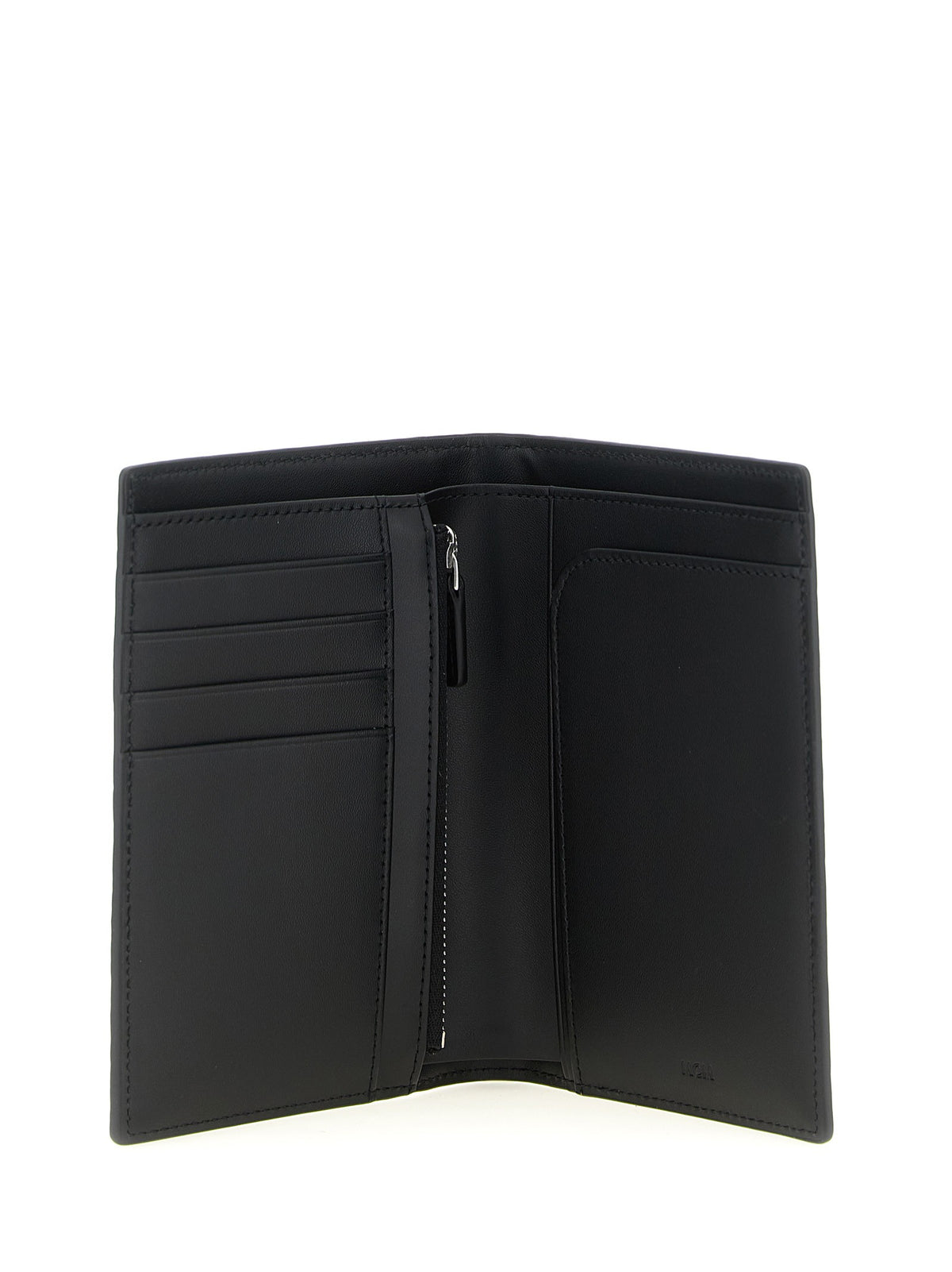 MCM Ottomar Passport Holder Black, view 3