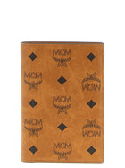 MCM Ottomar Passport Holder Brown