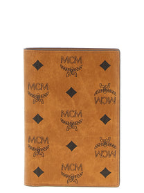 Mcm Ottomar Passport Holder Brown