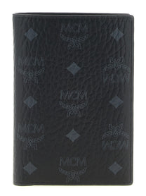 MCM Ottomar Passport Holder Black