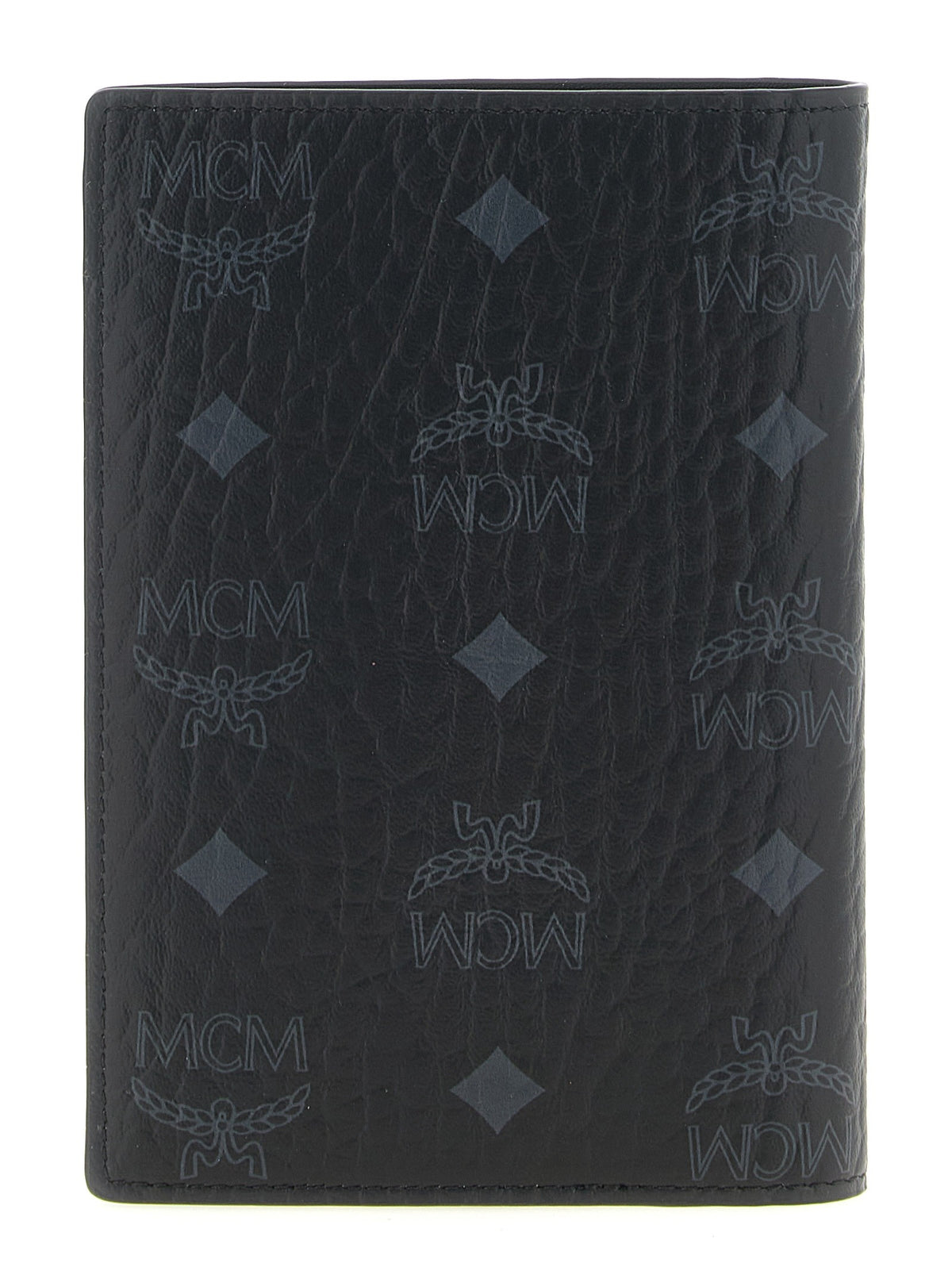 MCM Ottomar Passport Holder Black, view 2