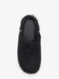 UGG Women's Otzo Ponyskin Sabot Black