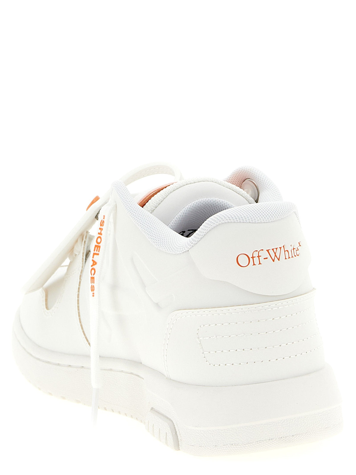 Off-White Out of Office Molded Sneakers Orange, view 4