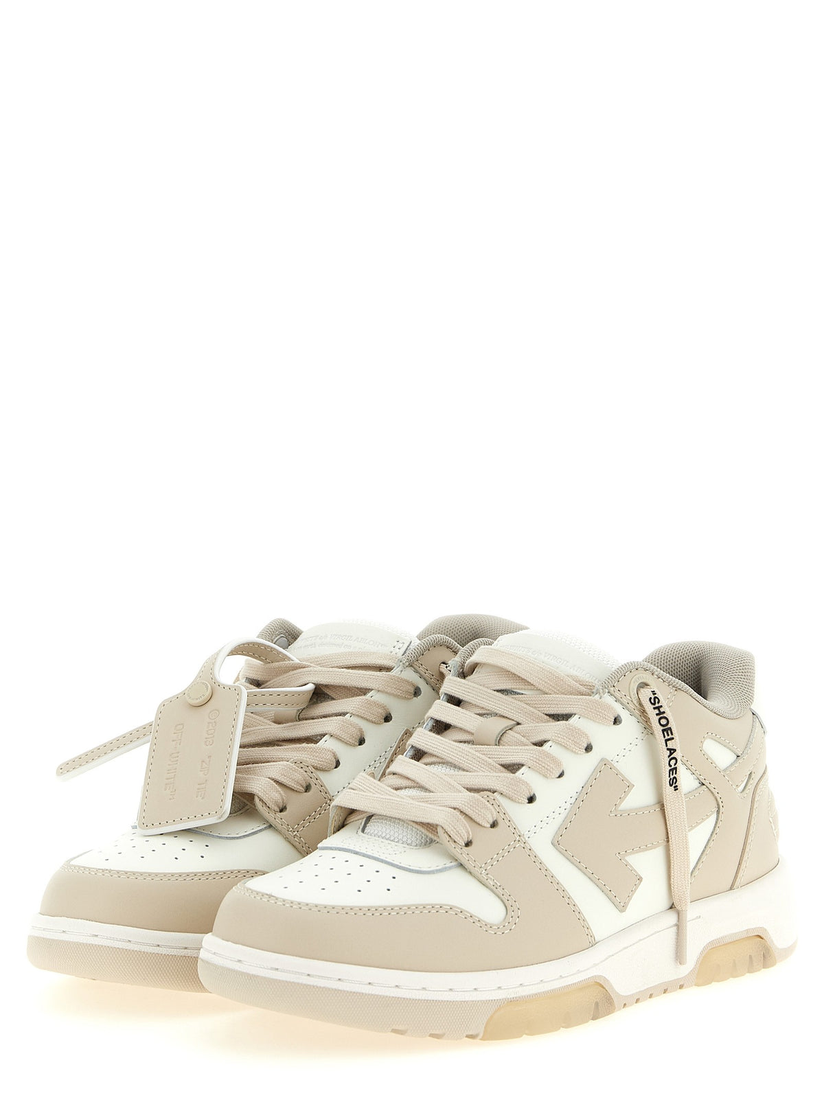 Off-White Out of Office Sneakers Beige, view 2