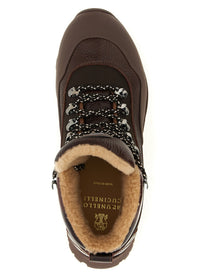 Brunello Cucinelli Outdoor Ankle Boots Brown