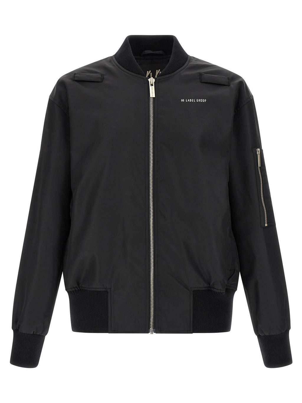 44 LABEL GROUP Outer Bomber Jacket Black