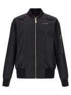 44 LABEL GROUP Outer Bomber Jacket Black