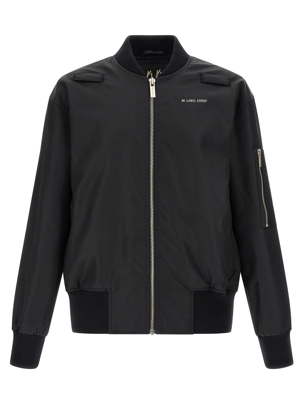 44 LABEL GROUP Outer Bomber Jacket Black