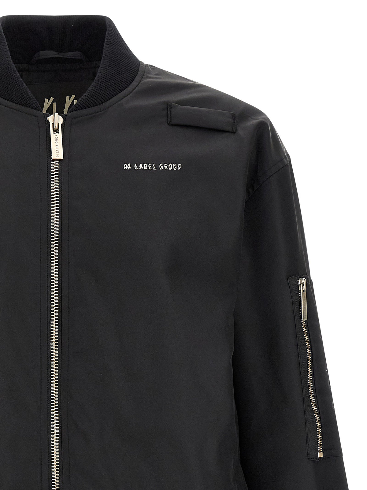 44 LABEL GROUP Outer Bomber Jacket Black