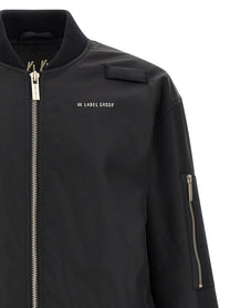 44 LABEL GROUP Outer Bomber Jacket Black