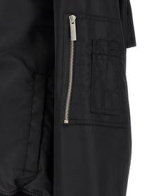 44 LABEL GROUP Outer Bomber Jacket Black
