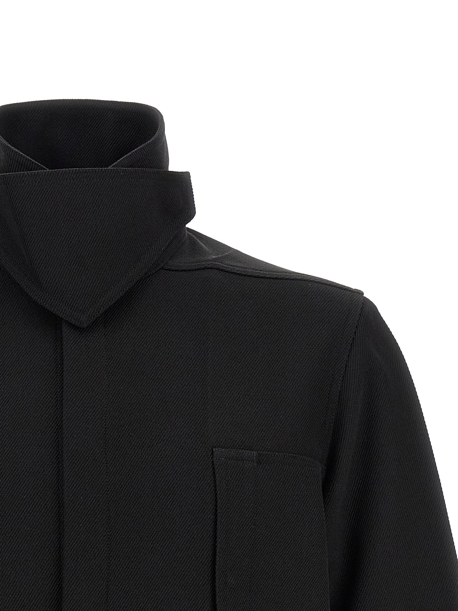 Rick Owens Outershirt Jacket Black