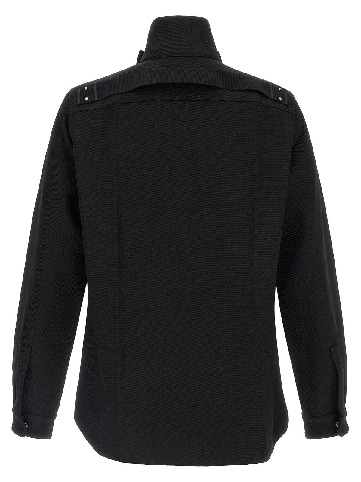 Rick Owens Outershirt Jacket Black, view 2