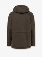 Massimo Osti Men's Outerwear Medium Fine Cotton Blend Jacket Brown