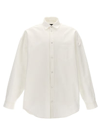 Balenciaga Outerwear Shirt White