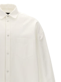 Balenciaga Outerwear Shirt White