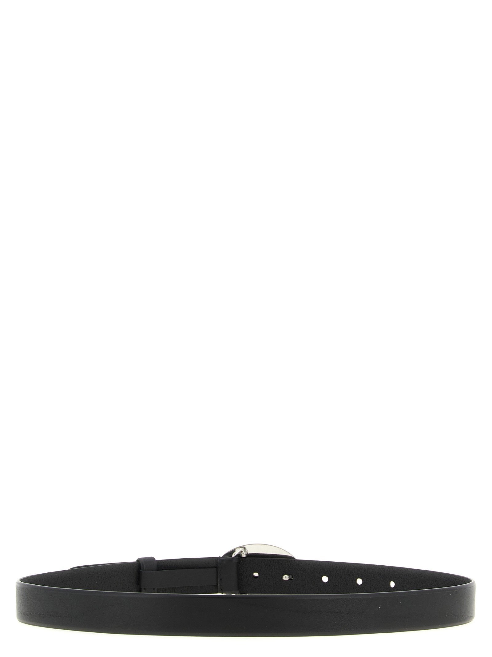 PRADA Oval Buckle Belt Black