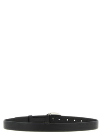 PRADA Oval Buckle Belt Black