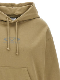 Vetements Oval Hoodie Beige