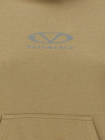 Vetements Oval Hoodie Beige