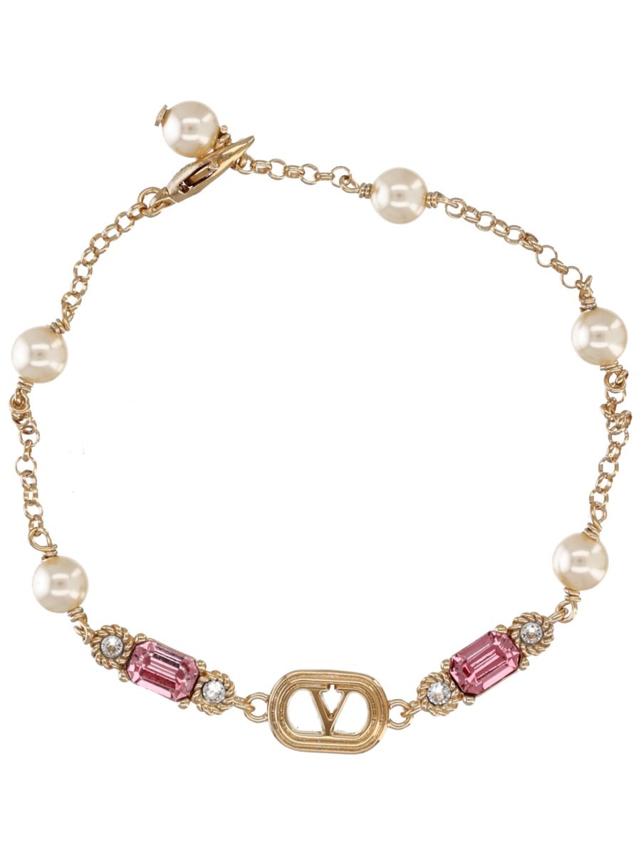 Valentino Women's Ovalette Bracelet Gold