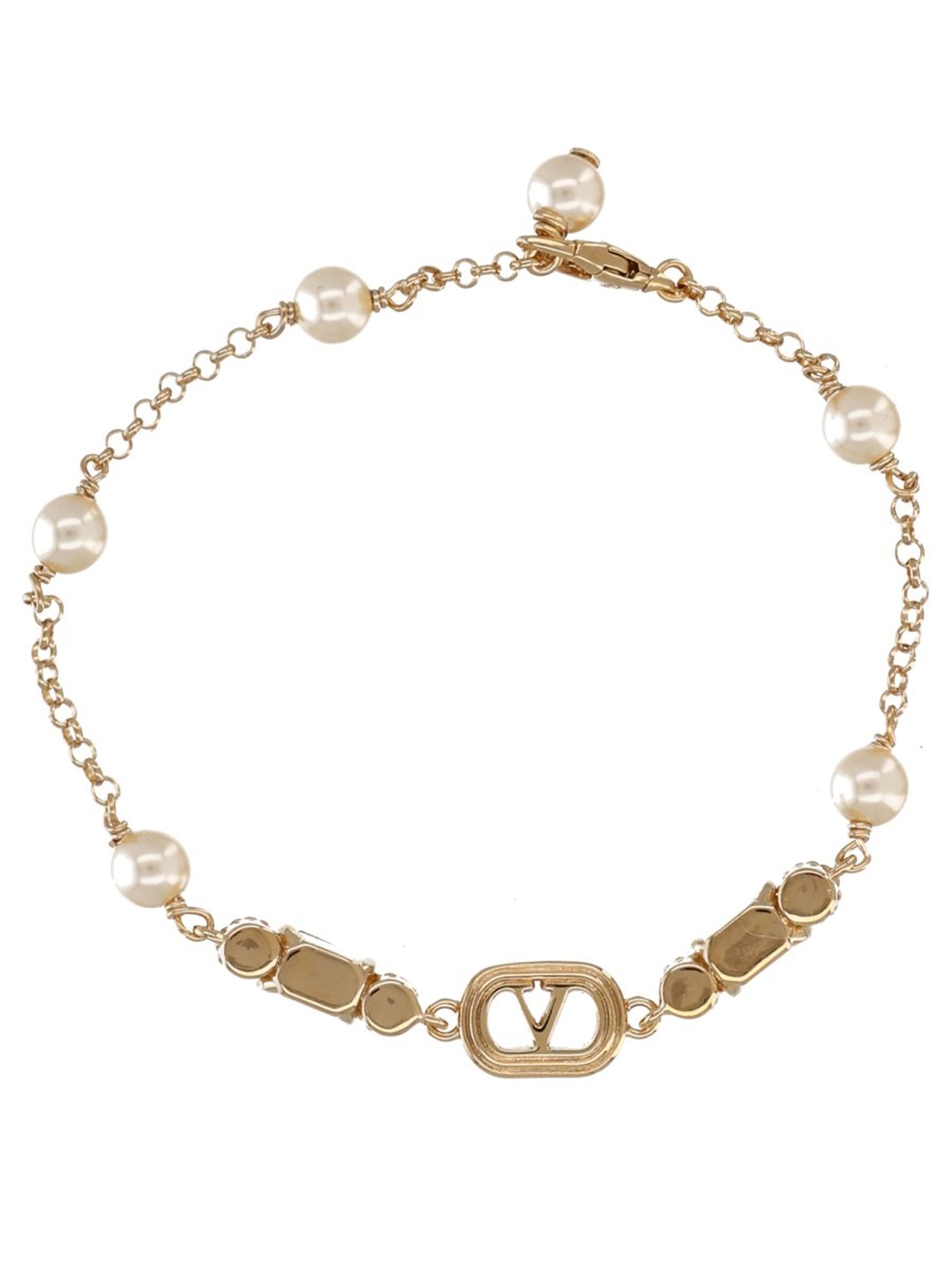 Valentino Women's Ovalette Bracelet Gold