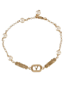 Valentino Women's Ovalette Bracelet Gold