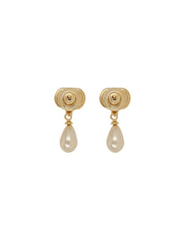 Valentino Women's Ovalette Earrings Gold