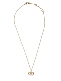 Valentino Women's Ovalette Necklace Bronze