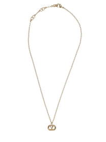 Valentino Women's Ovalette Necklace Bronze