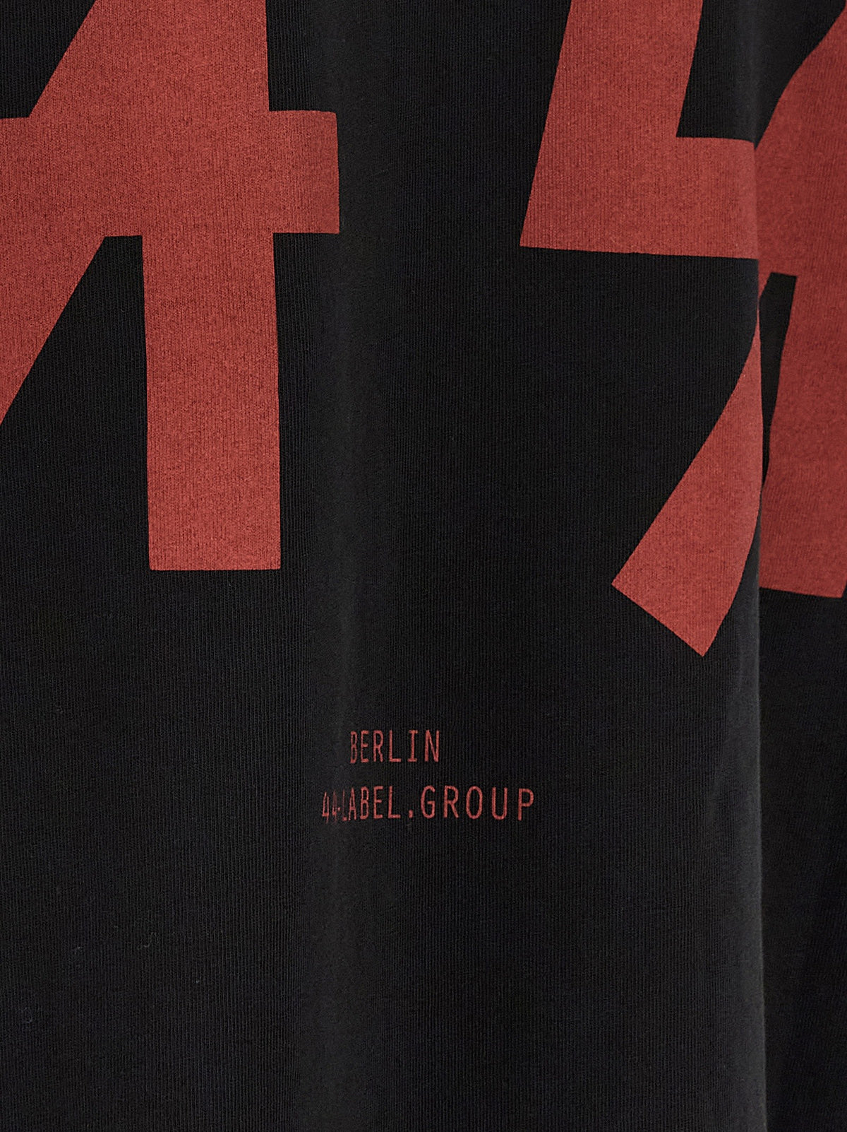 44 LABEL GROUP Over Double Shirt Black