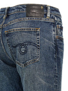 R13 Overflow Boy Flare Jeans Blue, view 4