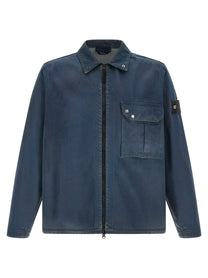 Stone Island Overshirt Capsule Denim Research Blue