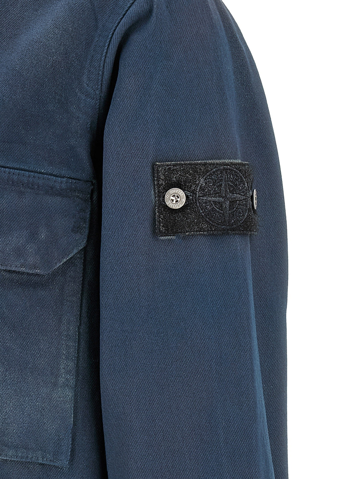 Stone Island Overshirt Capsule Denim Research Blue