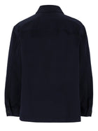 Saint Laurent Men's Overshirt Cassandre Blue, view 3