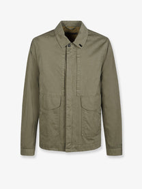 Massimo Osti Men's Overshirt Cotton Blend Jacket Beige
