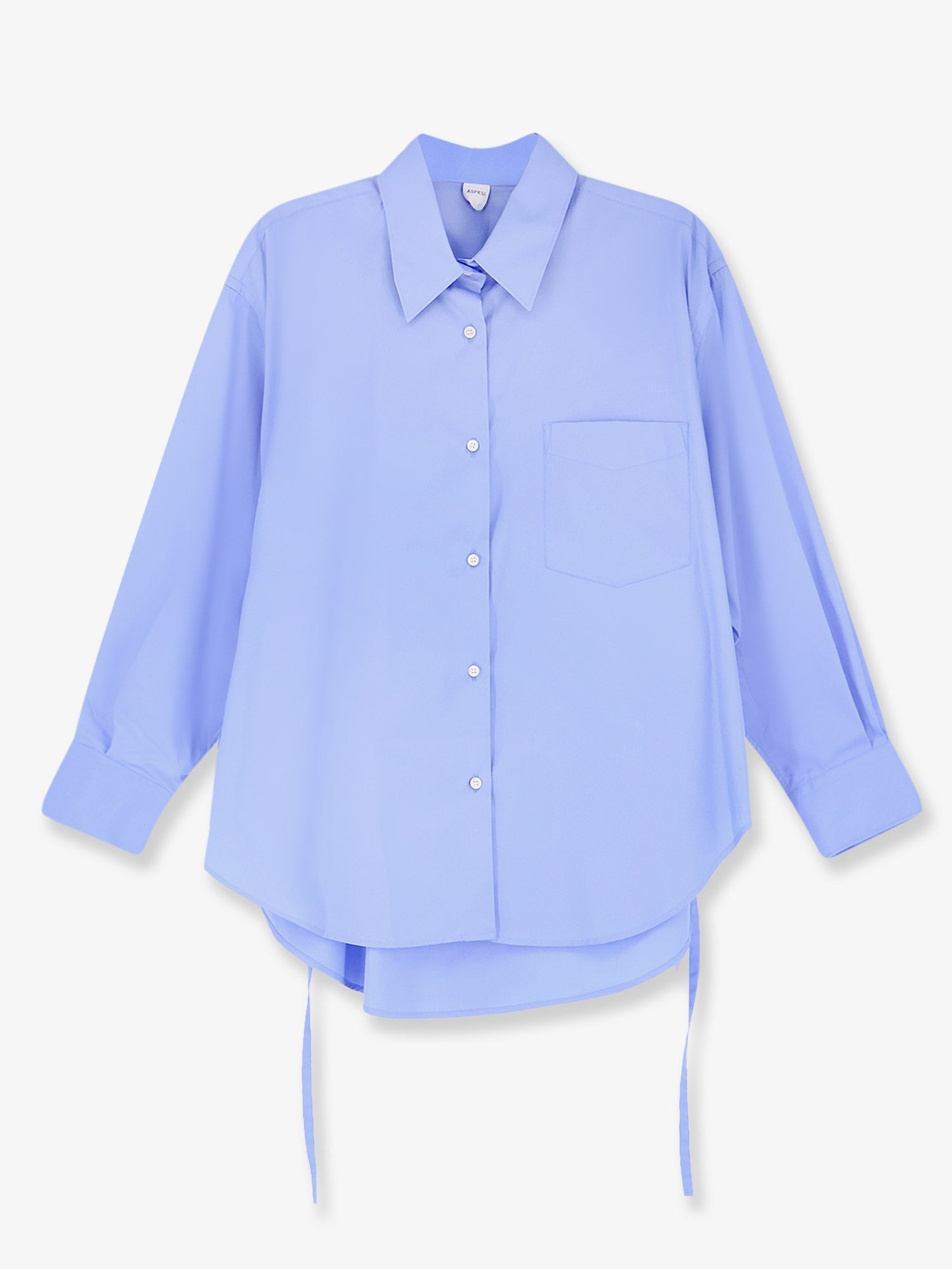 ASPESI Women's Overshirt Cotton Shirt Blue ASPESI