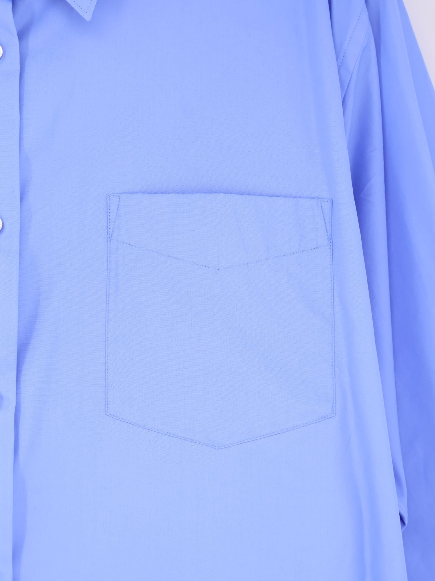 ASPESI Women's Overshirt Cotton Shirt Blue ASPESI