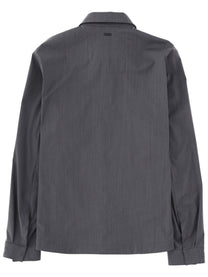 Herno Men's Overshirt in Misto Lana Grey