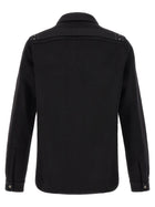 Rick Owens Overshirt Jacket Black, view 2