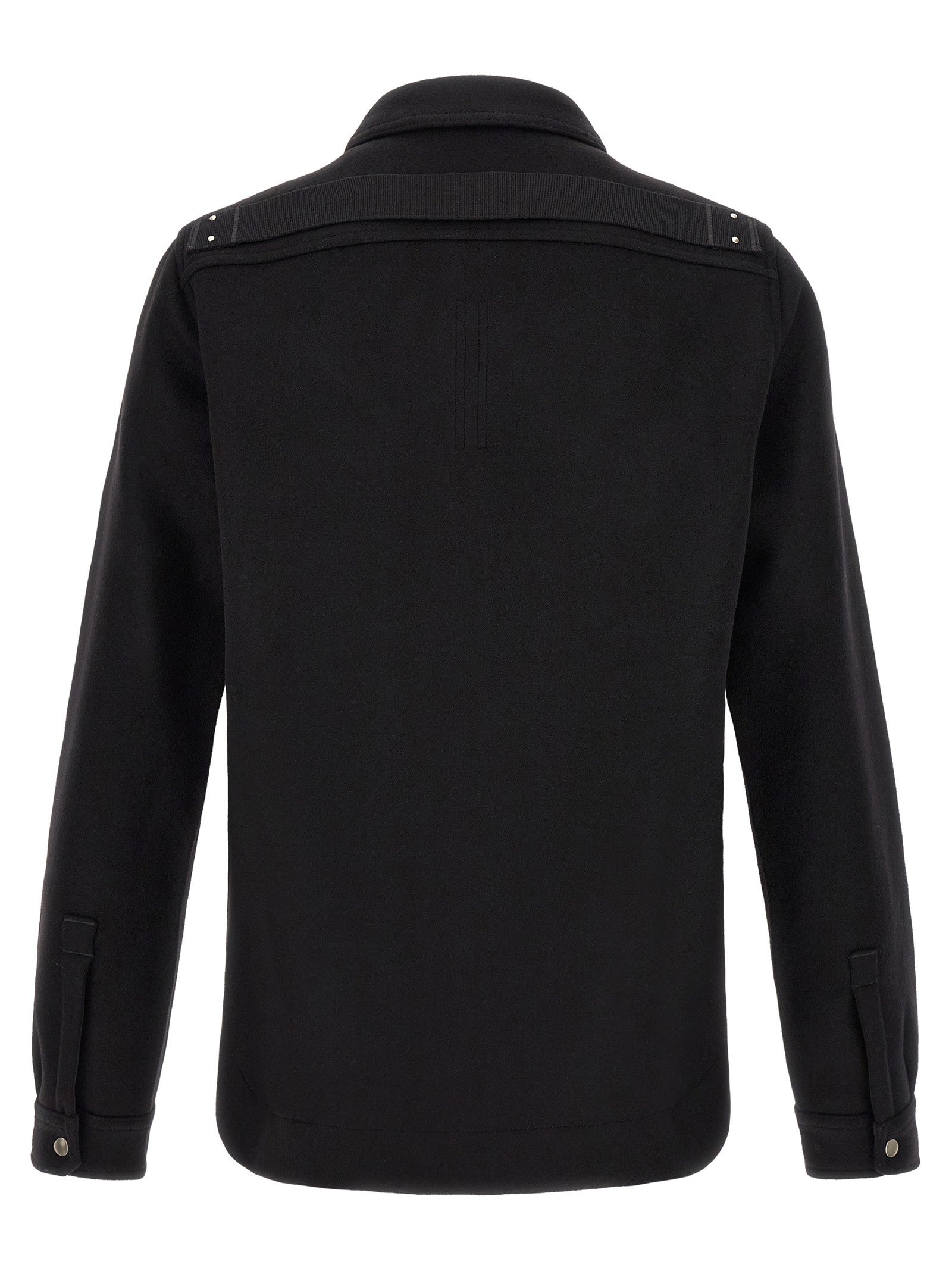 Rick Owens Overshirt Jacket Black