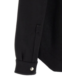 Rick Owens Overshirt Jacket Black