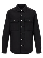 Rick Owens Overshirt Jacket Black