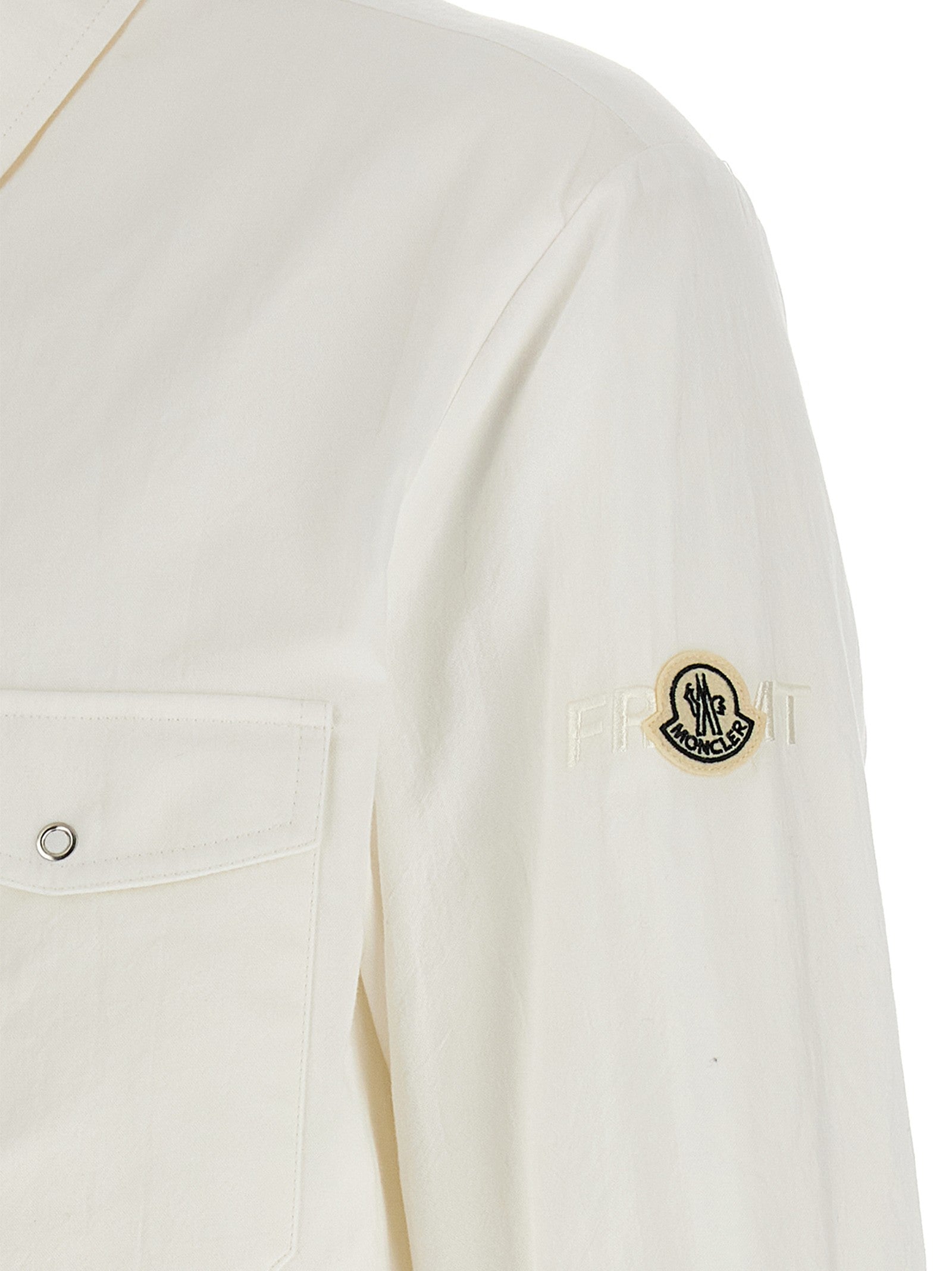 Moncler Genius Overshirt Moncler Frgmt White
