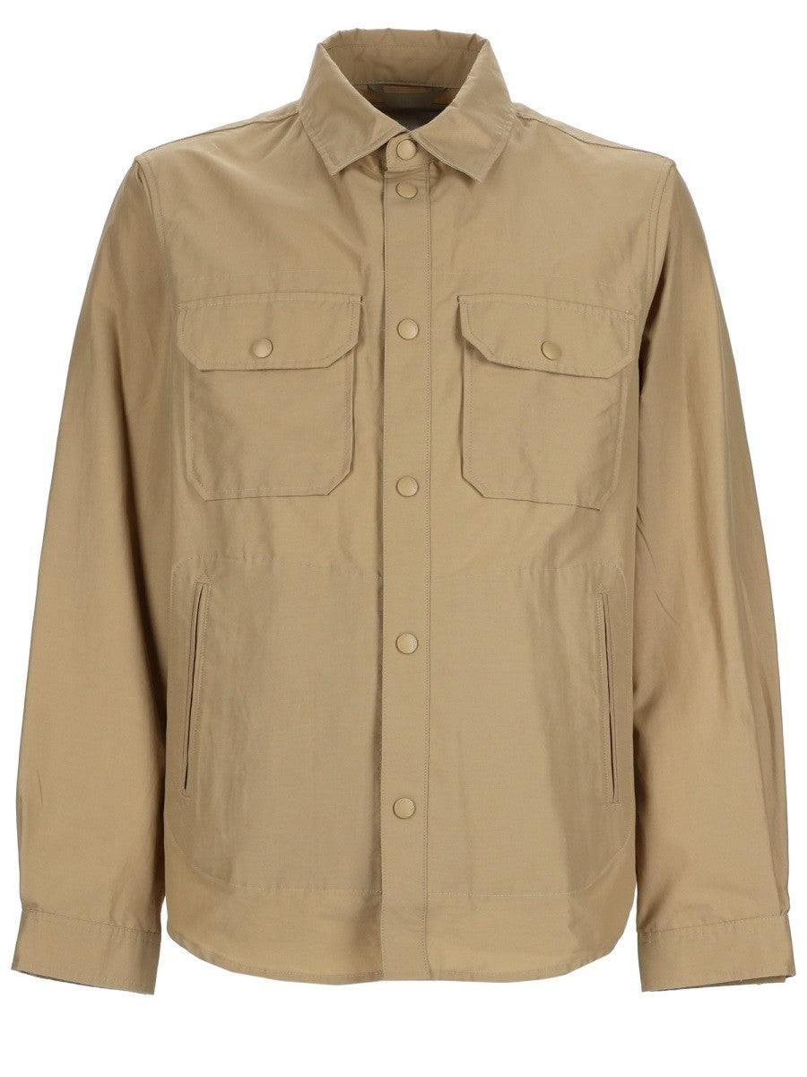 Woolrich Men's Overshirt Ramar Beige