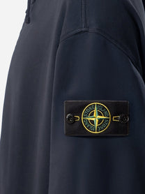 Stone Island Men's Oversize Biologic Cotton Sweatshirt Blue, view 3